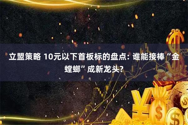 立盟策略 10元以下首板标的盘点: 谁能接棒“金螳螂”成新龙头?